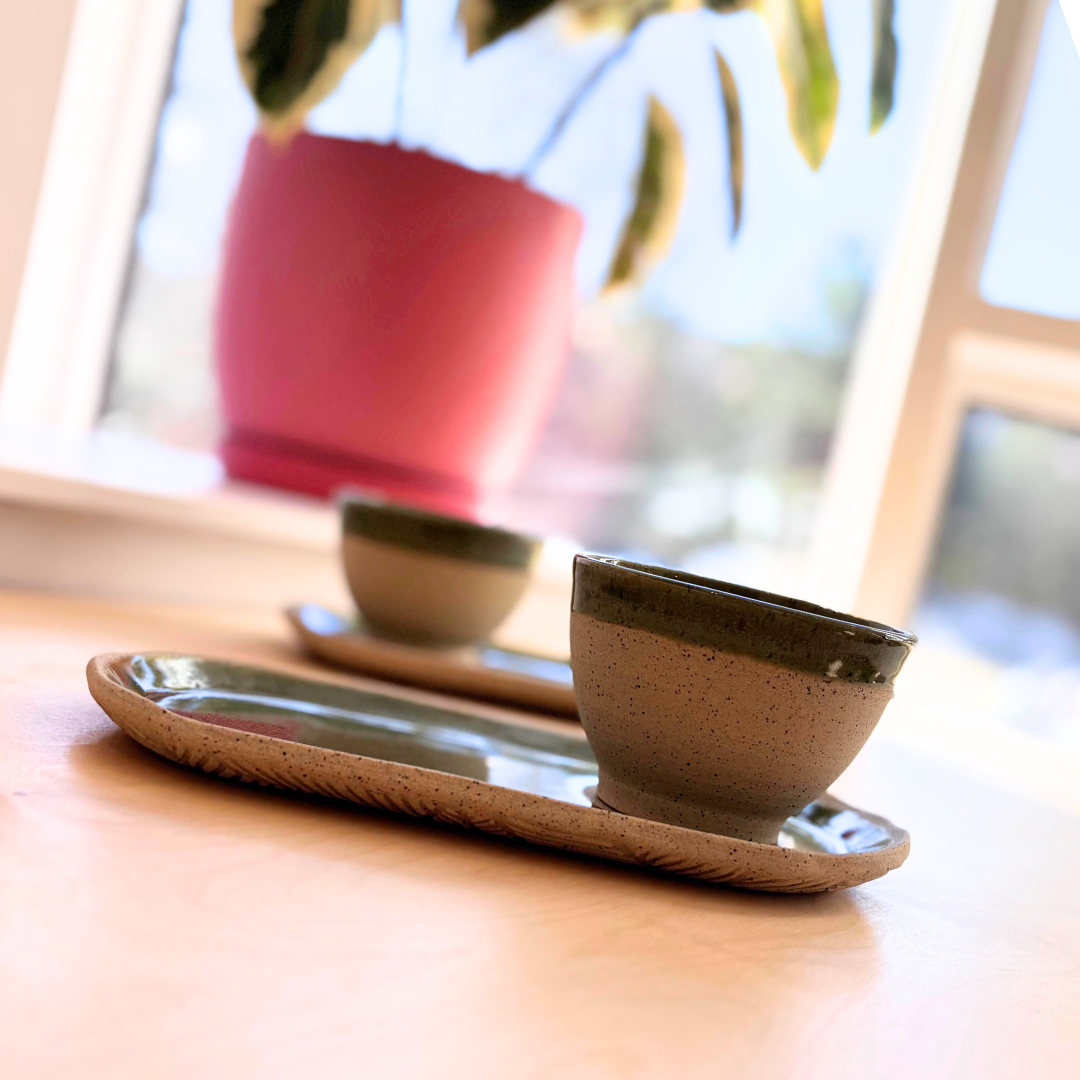 OLIVE Tea & Cookies set