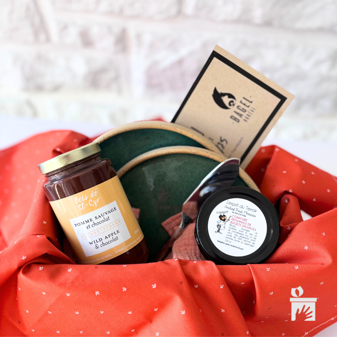 🎁 Gift Box | Gourmet Breakfast for Two ☕🥯🫐